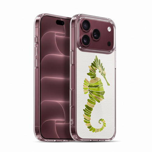 Cat Coquillette Sea Seahorse Green Soft Gel Case for Apple iPhone 18 Pro Max