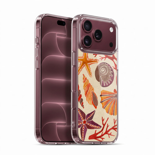 Cat Coquillette Sea Seashells Pink Soft Gel Case for Apple iPhone 18 Pro Max