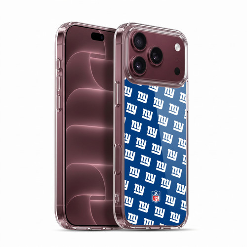 NFL New York Giants Artwork Patterns Soft Gel Case for Apple iPhone 18 Pro Max