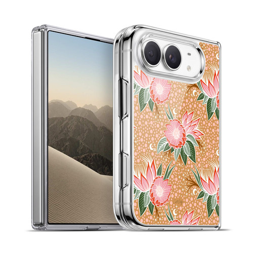 Cat Coquillette Tropical Wildlife Protea Bloom Soft Gel Case for Apple iPhone Duo