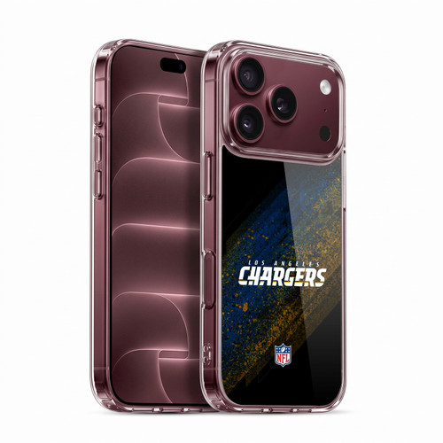 NFL Los Angeles Chargers Logo Blur Soft Gel Case for Apple iPhone 18 Pro
