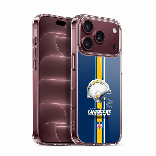 NFL Los Angeles Chargers Logo Helmet Soft Gel Case for Apple iPhone 18 Pro