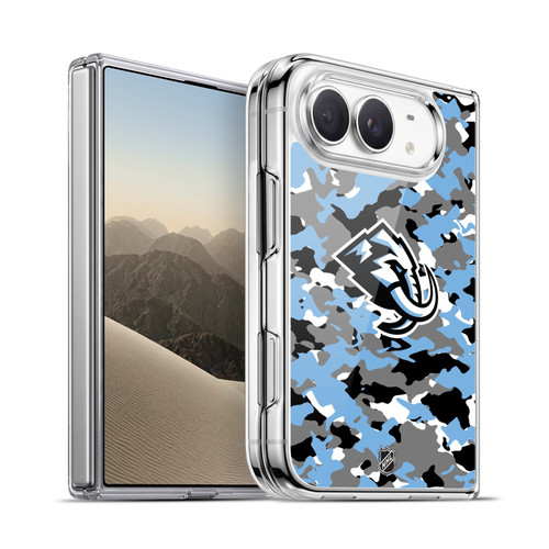 NHL Utah Mammoth Camouflage Soft Gel Case for Apple iPhone Duo