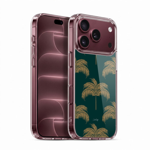 Cat Coquillette Tropical Wildlife Palm Tree Oasis Soft Gel Case for Apple iPhone 18 Pro