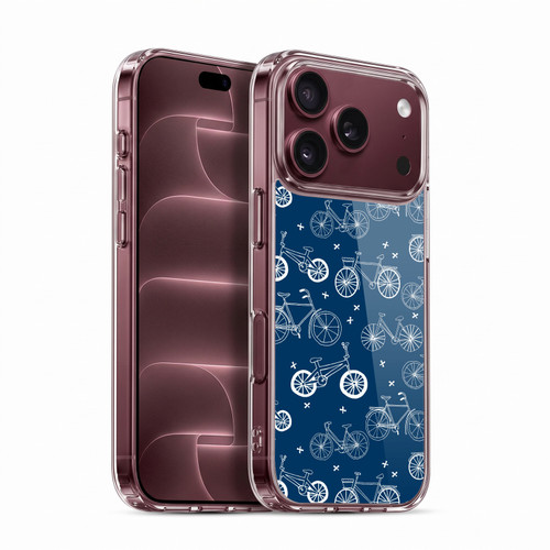 Andrea Lauren Design Assorted Bicycles Soft Gel Case for Apple iPhone 18 Pro