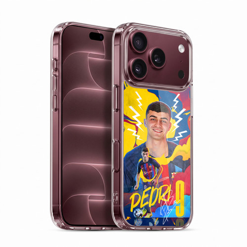 FC Barcelona 2022/23 First Team Pedri Soft Gel Case for Apple iPhone 18 Pro