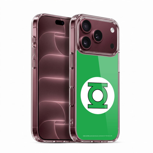 Green Lantern DC Comics Logos Classic Soft Gel Case for Apple iPhone 18 Pro