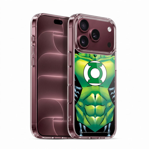 Green Lantern DC Comics Logos Uniform Soft Gel Case for Apple iPhone 18 Pro