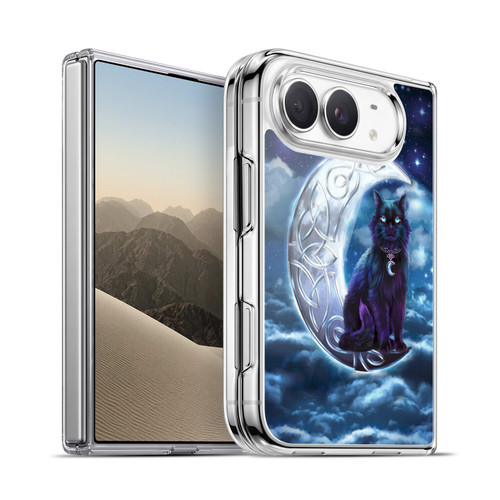 Brigid Ashwood Celtic Wisdom 2 Black Cat Soft Gel Case for Apple iPhone Duo