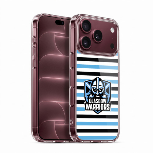 Glasgow Warriors Logo 2 Stripes 2 Soft Gel Case for Apple iPhone 18 Pro