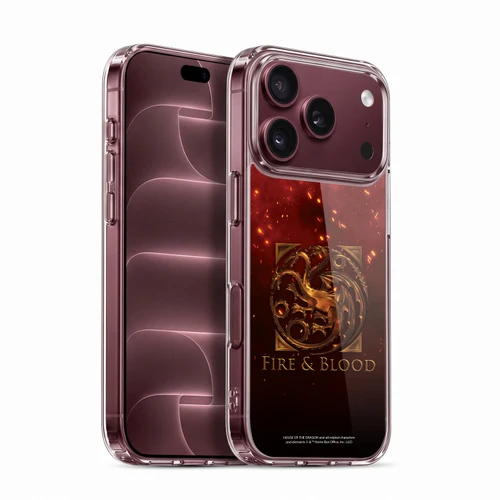 House Of The Dragon: Television Series Key Art Targaryen Soft Gel Case for Apple iPhone 18 Pro