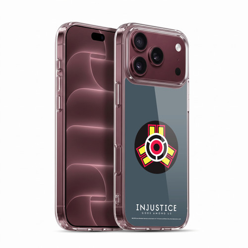 Injustice Gods Among Us Key Art Game Logo Soft Gel Case for Apple iPhone 18 Pro Max