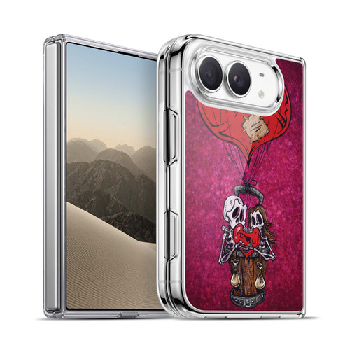 David Lozeau Colourful Grunge Day Of The Dead Soft Gel Case for Apple iPhone Duo