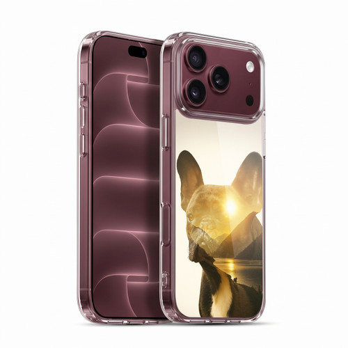 Klaudia Senator French Bulldog Lake Sunset Soft Gel Case for Apple iPhone 18 Pro Max