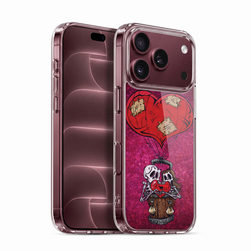 David Lozeau Colourful Grunge Day Of The Dead Soft Gel Case for Apple iPhone 18 Pro