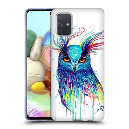 Pixie Cold Animals Into The Blue Soft Gel Case for Samsung Galaxy A71 (2019)