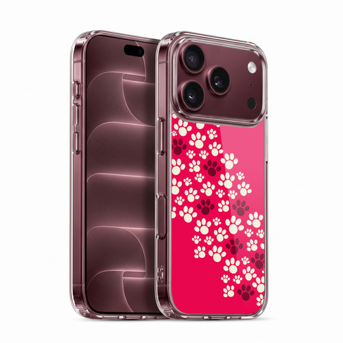 Head Case Designs Paws Migrating Soft Gel Case for Apple iPhone 18 Pro