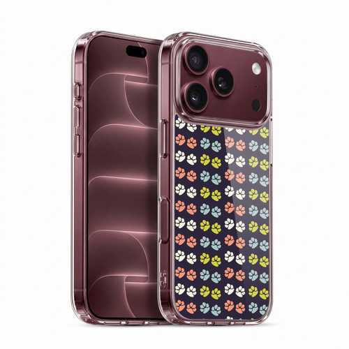 Head Case Designs Paws Retro Soft Gel Case for Apple iPhone 18 Pro
