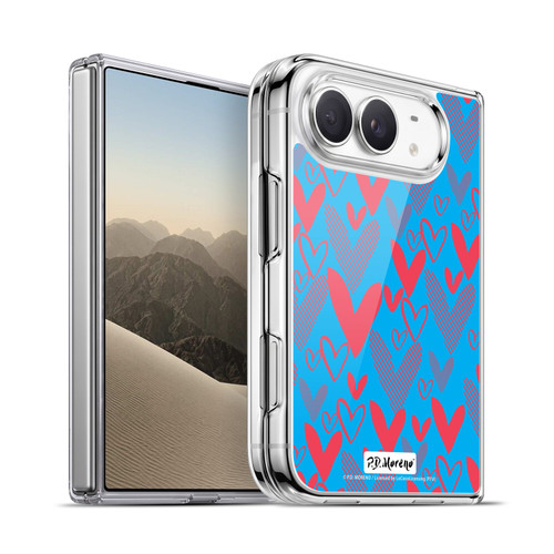 P.D. Moreno Patterns Hearts 2 Soft Gel Case for Apple iPhone Duo