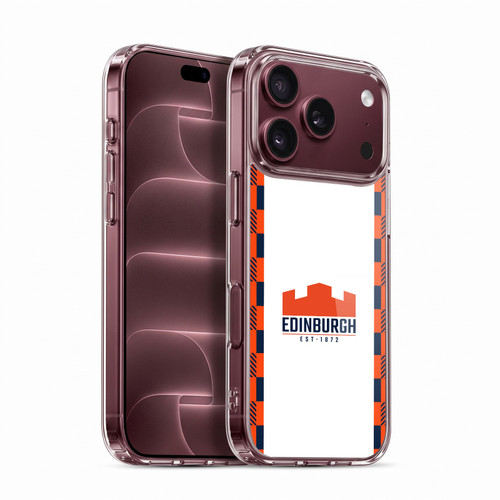 Edinburgh Rugby 2025/26 Crest Kit Away Soft Gel Case for Apple iPhone 18 Pro