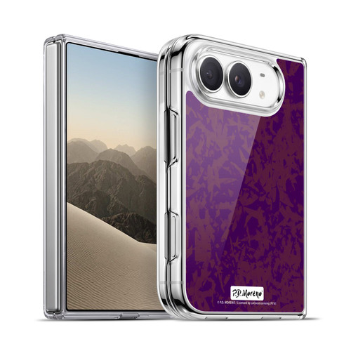 P.D. Moreno Patterns Violet Soft Gel Case for Apple iPhone Duo