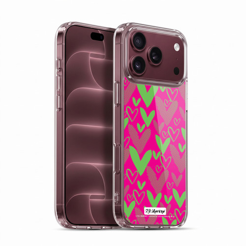 P.D. Moreno Patterns Hearts 1 Soft Gel Case for Apple iPhone 18 Pro Max