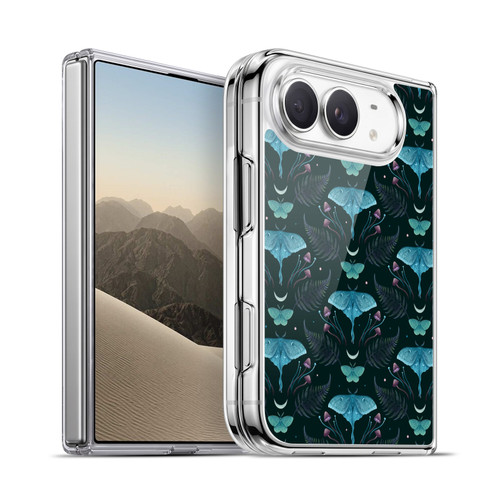 Episodic Drawing Art Emerald Pattern Soft Gel Case for Apple iPhone Duo