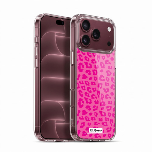 P.D. Moreno Patterns Pink Leopard Soft Gel Case for Apple iPhone 18 Pro Max