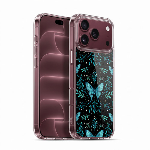 Episodic Drawing Art Butterfly Pattern Soft Gel Case for Apple iPhone 18 Pro Max