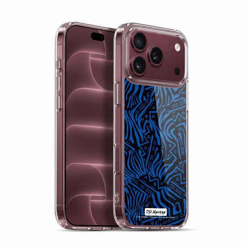 P.D. Moreno Patterns Tribal Zebra Soft Gel Case for Apple iPhone 18 Pro Max