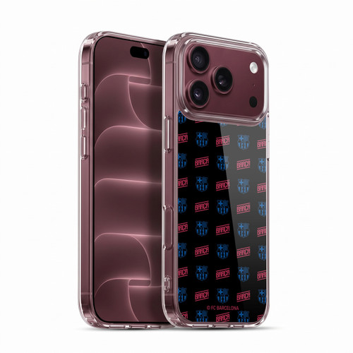 FC Barcelona Forca Barca Pattern Soft Gel Case for Apple iPhone 18 Pro Max