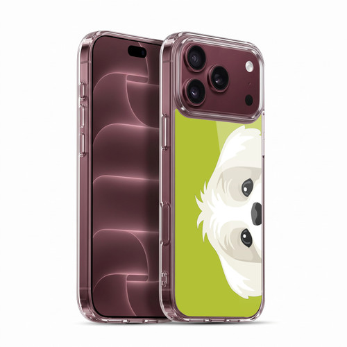 Head Case Designs Peeking Animals Puppy Soft Gel Case for Apple iPhone 18 Pro Max