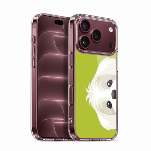 Head Case Designs Peeking Animals Puppy Soft Gel Case for Apple iPhone 18 Pro