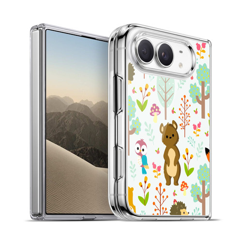 Haroulita Forest Adorable Bear Soft Gel Case for Apple iPhone Duo
