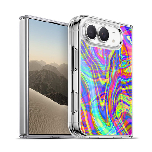 Suzan Lind Marble Illusion Rainbow Soft Gel Case for Apple iPhone Duo