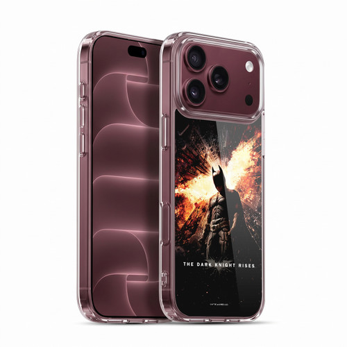The Dark Knight Rises Key Art Batman Poster Soft Gel Case for Apple iPhone 18 Pro Max