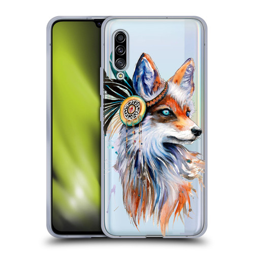 Pixie Cold Animals Fox Soft Gel Case for Samsung Galaxy A90 5G (2019)