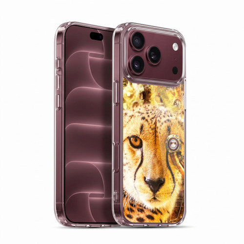 Simone Gatterwe Steampunk Cheetah Soft Gel Case for Apple iPhone 18 Pro Max