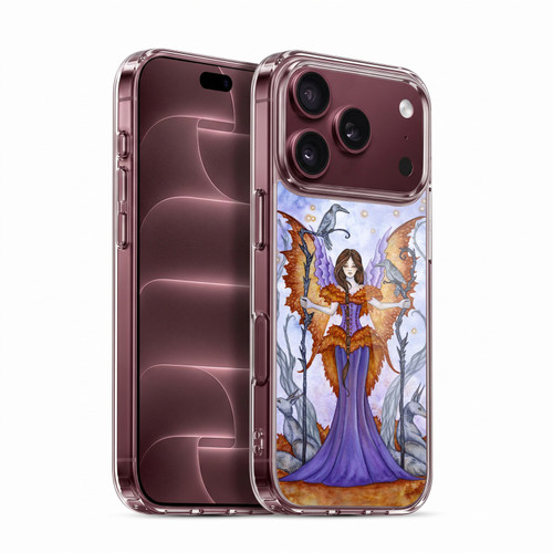 Amy Brown Elemental Series Raven Pixie Soft Gel Case for Apple iPhone 18 Pro