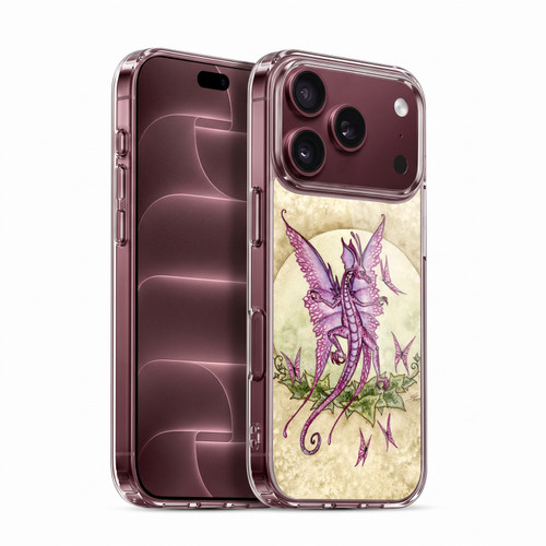 Amy Brown Mythical Pink Dragon Soft Gel Case for Apple iPhone 18 Pro