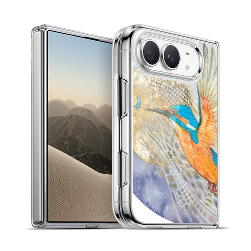 Stephanie Law Birds Kingfisher Soft Gel Case for Apple iPhone Duo