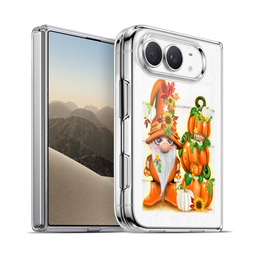 Sheena Pike Holiday Pumpkins For Sale Orange Gnome Soft Gel Case for Apple iPhone Duo