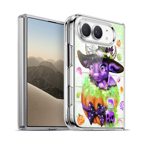 Sheena Pike Holiday Witchy Halloween Dragon Soft Gel Case for Apple iPhone Duo