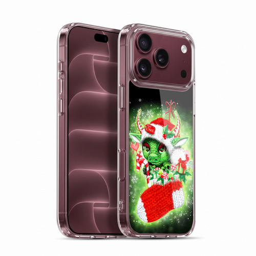 Sheena Pike Holiday Stocking Christmas Dragon Soft Gel Case for Apple iPhone 18 Pro Max