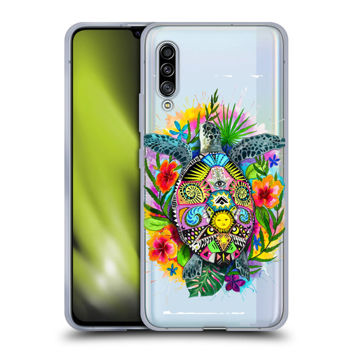 Pixie Cold Animals Turtle Life Soft Gel Case for Samsung Galaxy A90 5G (2019)