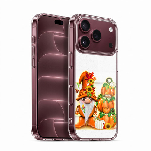 Sheena Pike Holiday Pumpkins For Sale Orange Gnome Soft Gel Case for Apple iPhone 18 Pro