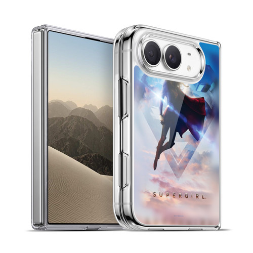 Supergirl TV Series Key Art Poster Soft Gel Case for Apple iPhone Duo