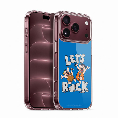 The Flintstones Graphics Fred And Barney Soft Gel Case for Apple iPhone 18 Pro