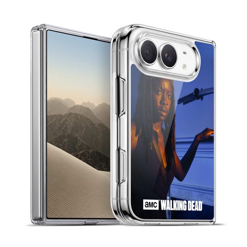 AMC The Walking Dead Filtered Characters Michonne Soft Gel Case for Apple iPhone Duo