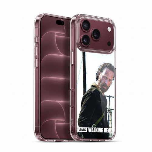 AMC The Walking Dead Filtered Characters Rick Gun Soft Gel Case for Apple iPhone 18 Pro Max